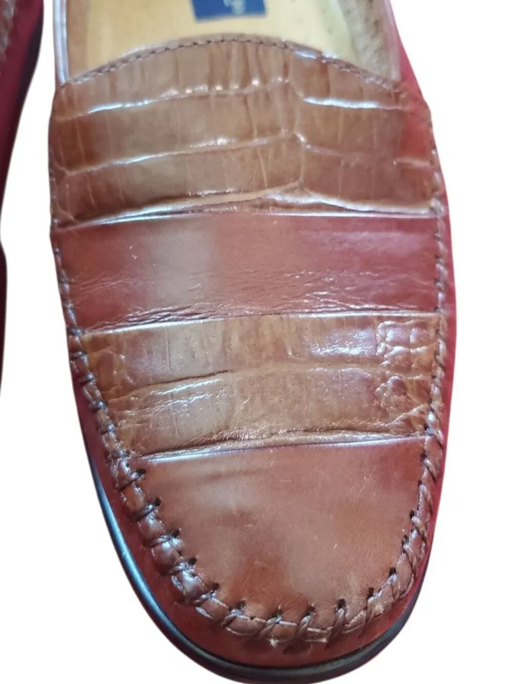 Giorgio Brutini crafted crocodile